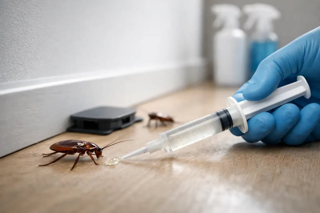 Traitement cafards gel efficace et sécurisé