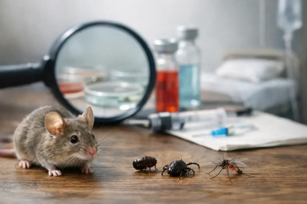 Les souris transmettent quelles maladies ?