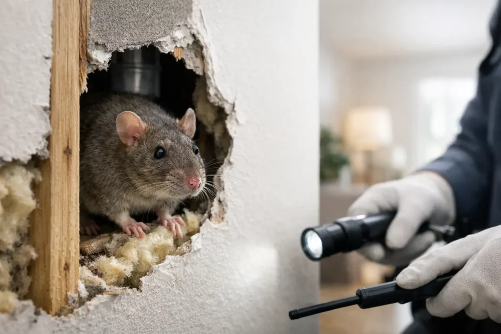 Rats dans les cloisons : les bons réflexes