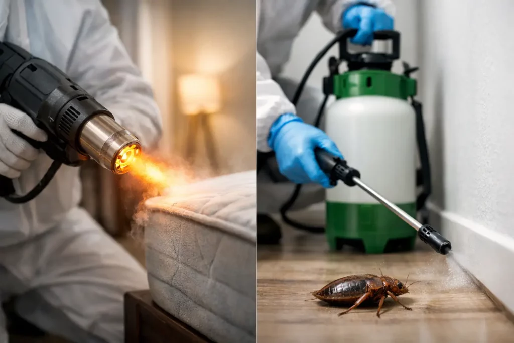 Désinsectisation thermique ou chimique, laquelle choisir ?
