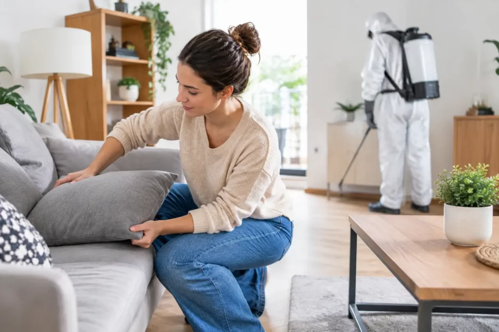 Préparer son logement avant désinsectisation
